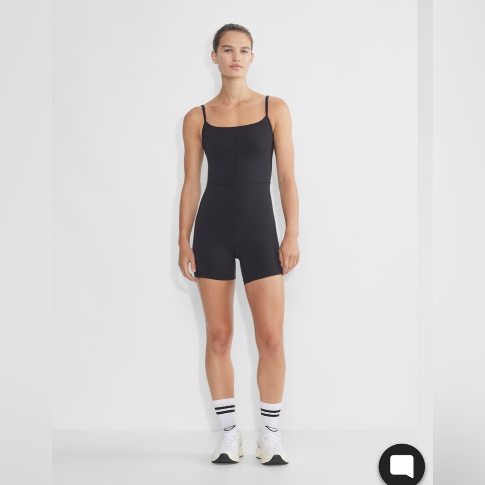ARITZIA Golden LIFE 5” Bodysuit Romper (S)